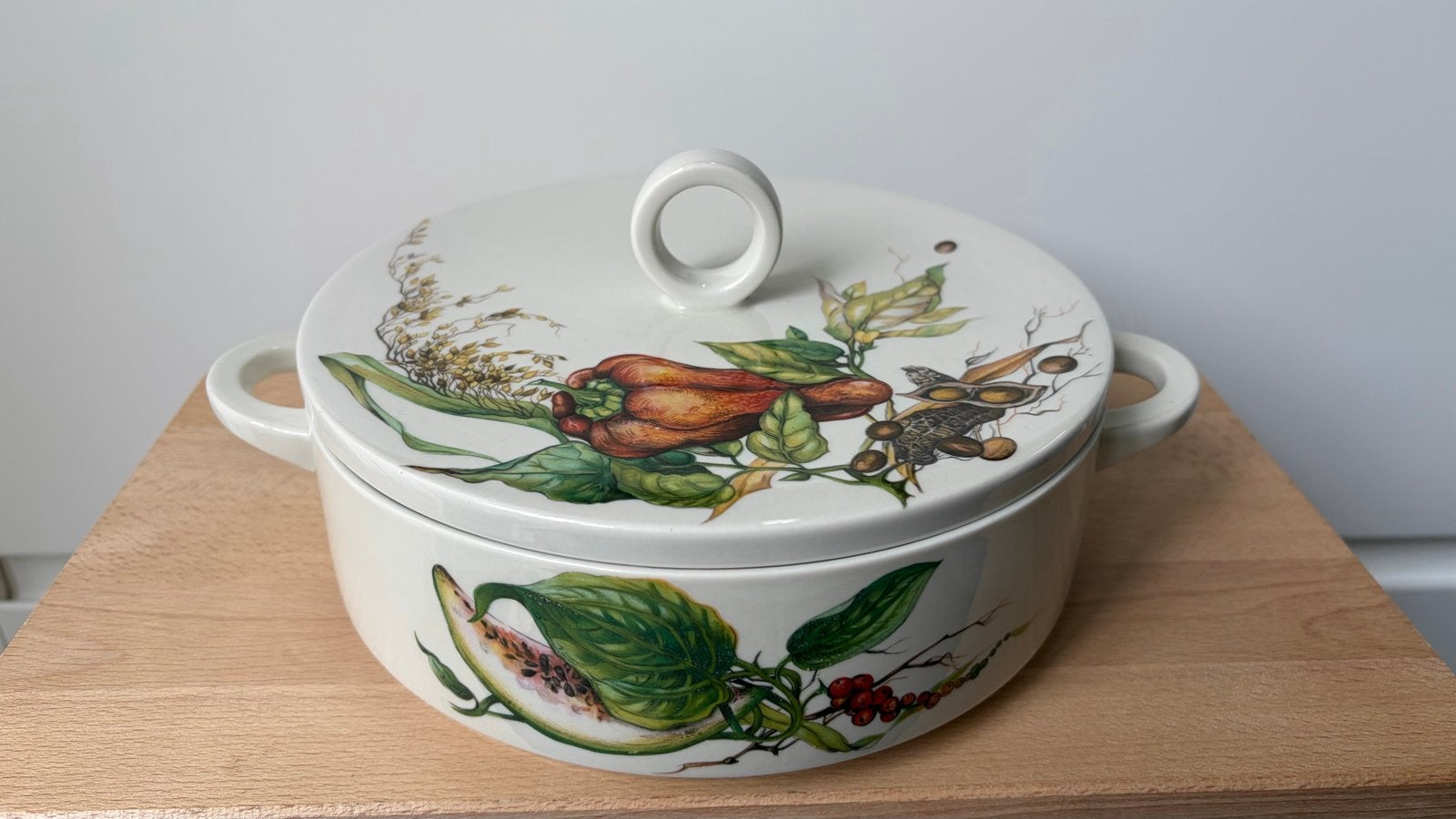Villeroy & Boch Botanica Terrine met Deksel, Ophalen, Klassiek, Zo goed als nieuw, Porselein