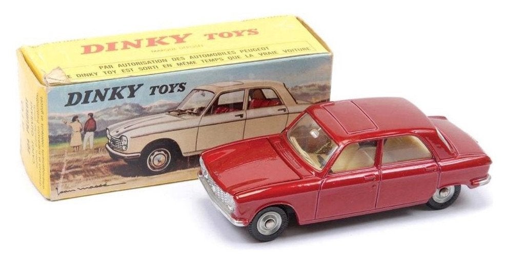 Modelauto 1:43 Dinky Toys Peugeot 204, Ophalen of Verzenden, Nieuw, Auto, Dinky Toys