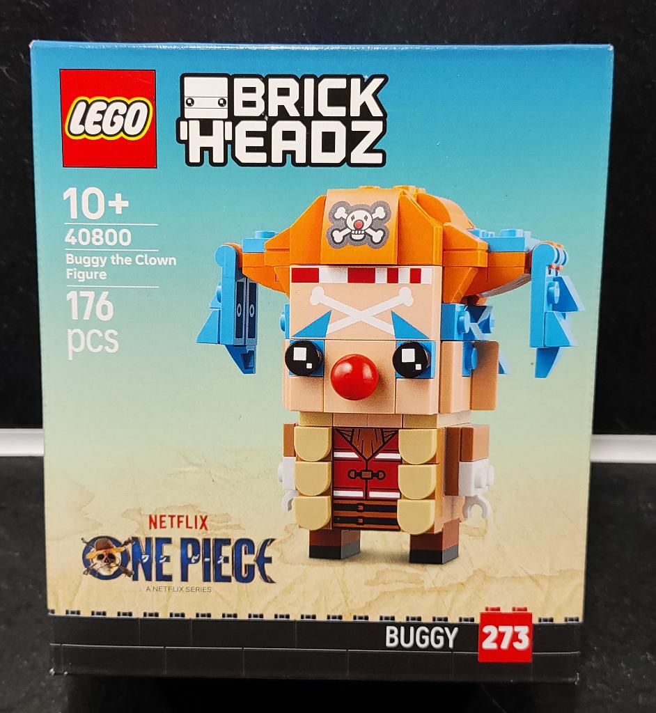 LEGO set 40800 – Buggy the Clown – One Piece - NIEUW!, Info@lego.com, BrickHeadz, Lego, Nieuw
