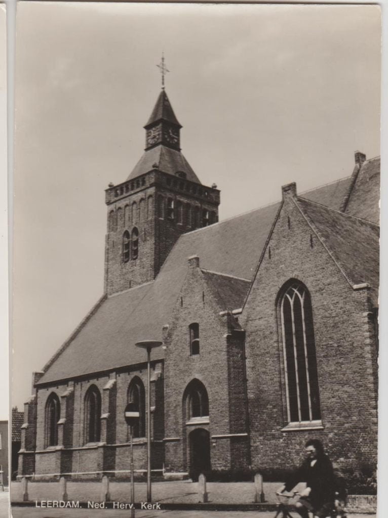 Leerdam Ned. herv. kerk 1972., Ophalen, 1960 tot 1980, Ongelopen, Zuid-Holland
