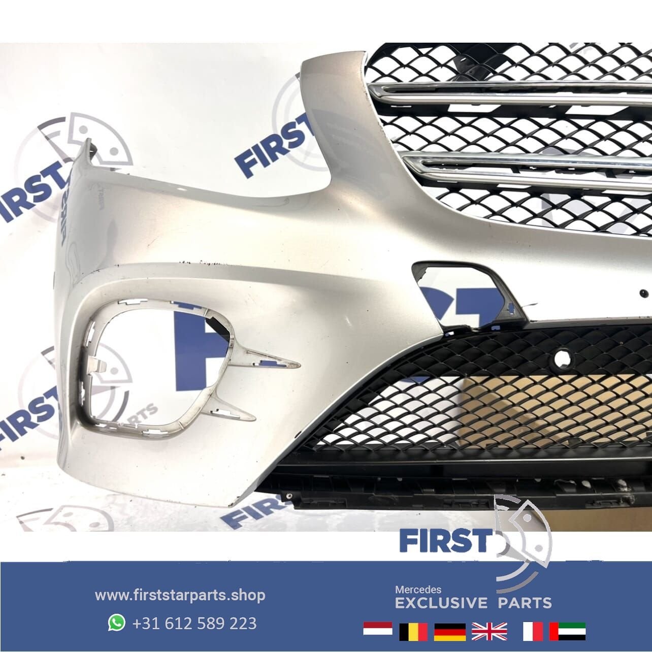 W253 BUMPER GLC AMG PRE-FACELIFT origineel Mercedes VOORBUMP, Gebruikt, -, Voor, Ophalen of Verzenden