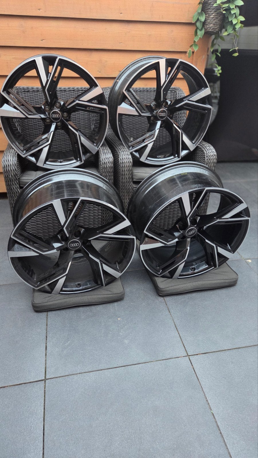 Originele Audi RS6 c8  22 inch velgen - Zo goed als nieuw!, Ophalen, Gebruikt, Velg(en), Overige maten