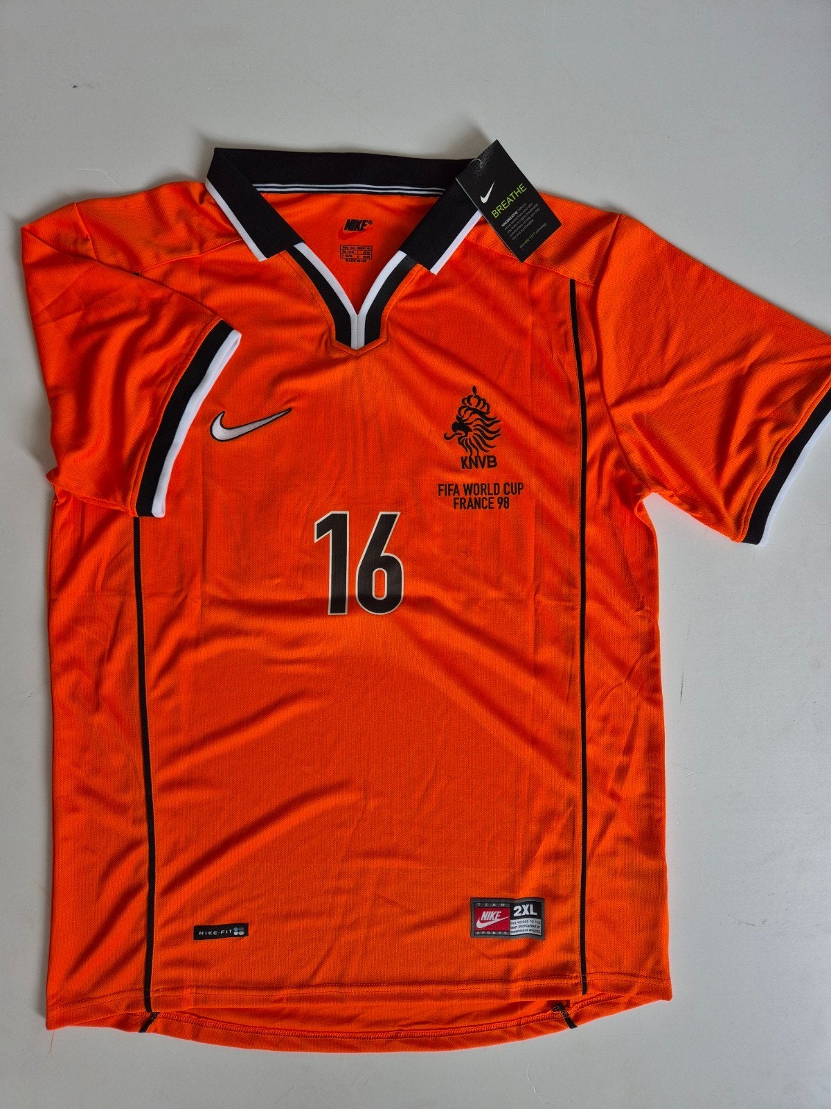 Voetbalshirt, WK 1998, Davids 16, nieuw, XL, Maat XL, Ophalen of Verzenden, Nieuw, Shirt