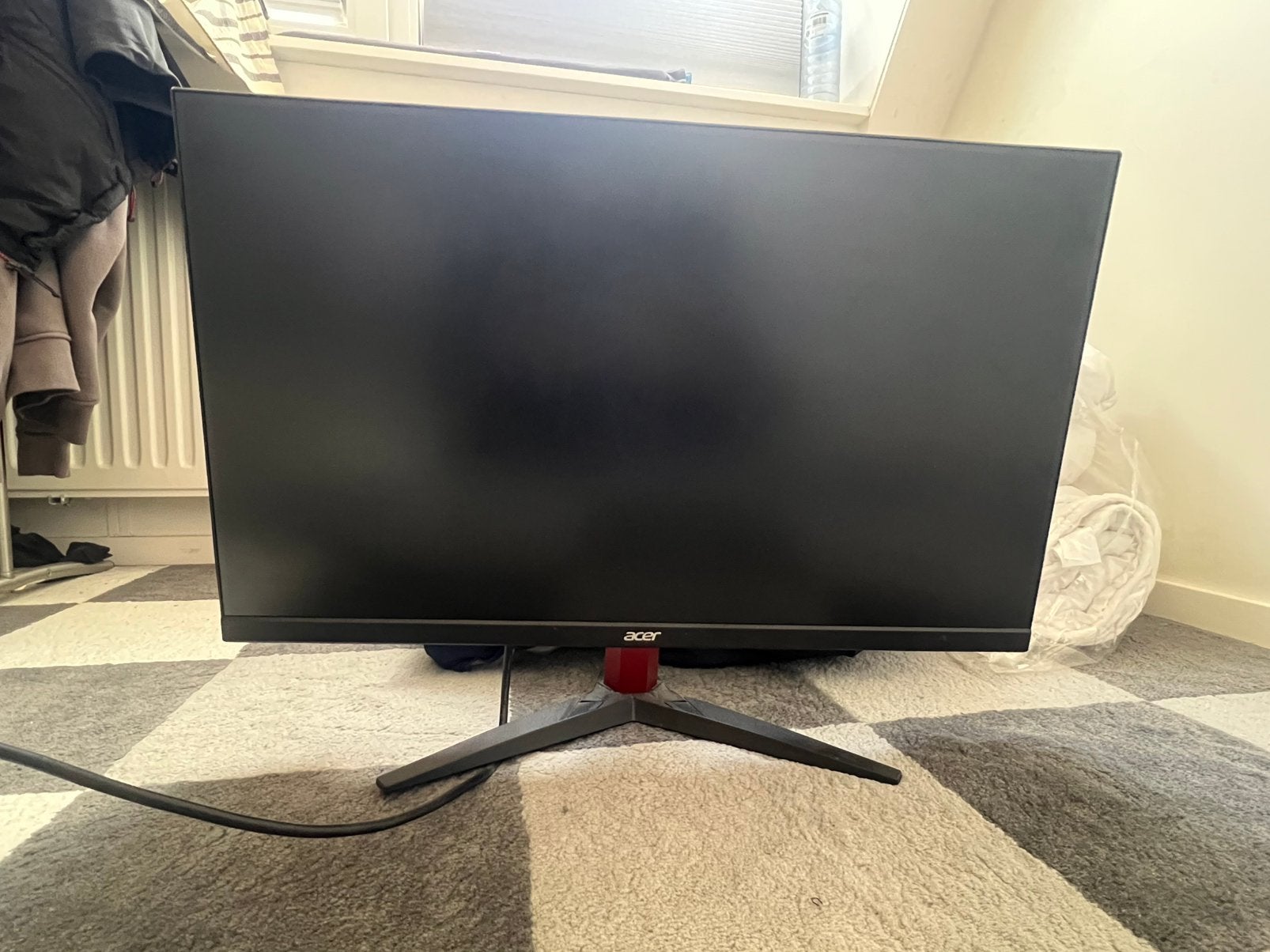 Acer gaming monitor 75 hz, LCD, Zo goed als nieuw, 100 Hz, 100 cm of meer