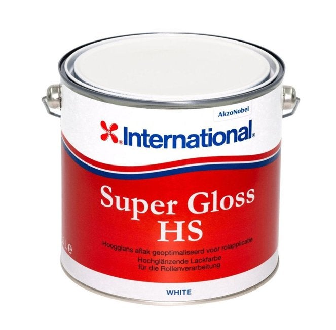 International Super Gloss HS White 2,5 liter, Verven, -, -, Nieuw