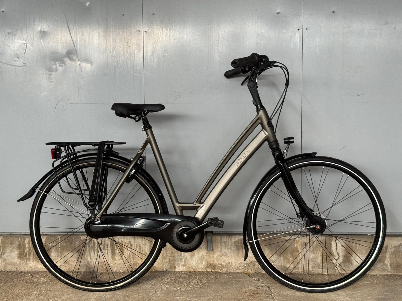 ZGAN Prachtige Gazelle Chamonix C8 D57 Stadsfiets - Garantie, Fietsen en Brommers, (Extra) lage instap, Zo goed als nieuw, Gazelle