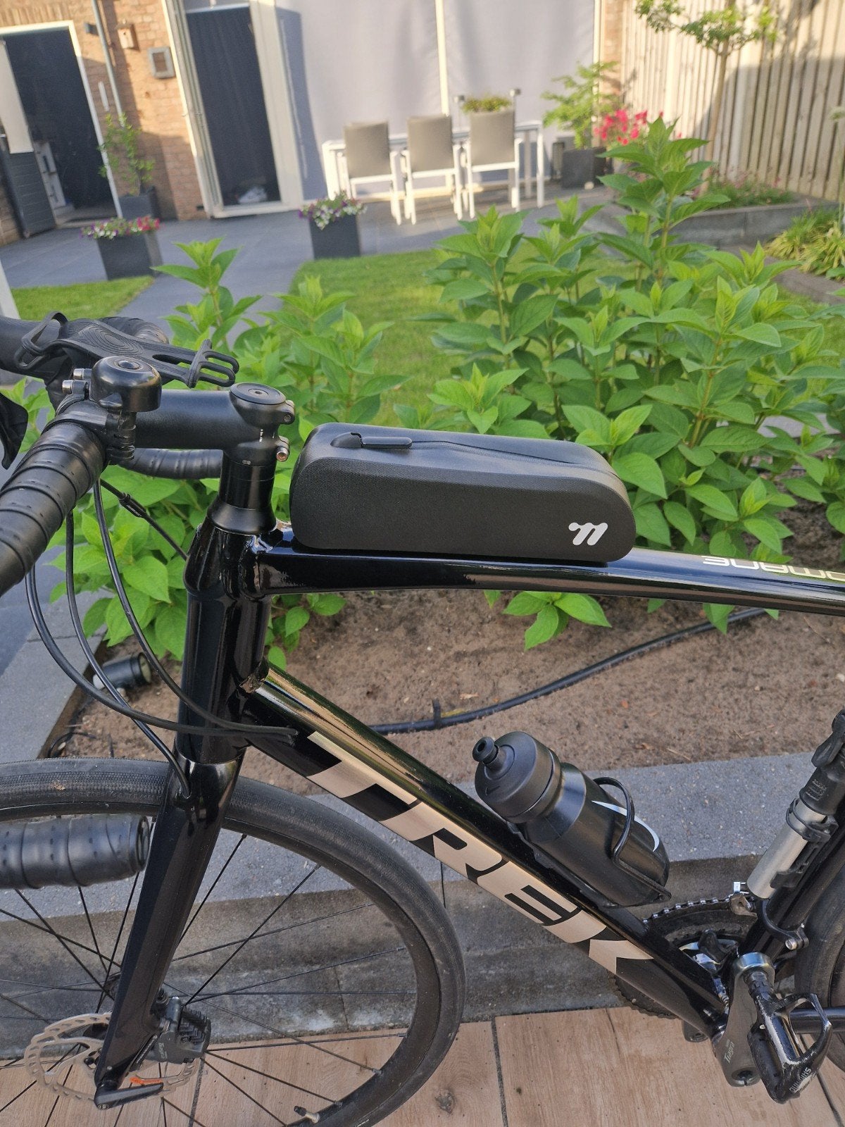 Fiets frame tasje - Zwart - 22x6,5 cm, Ophalen of Verzenden, Nieuw, Onbekend