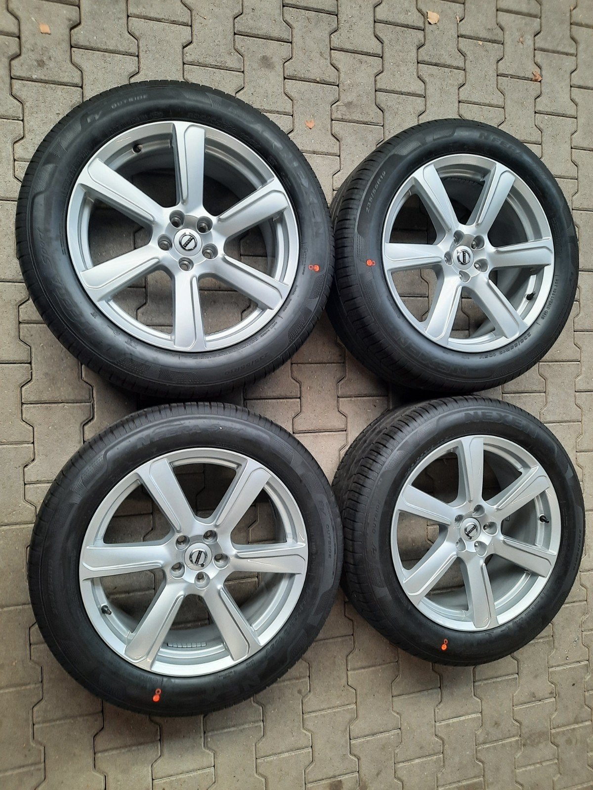 NIEUWSTAAT 19 inch velgen ORIGINELE VOLVO XC60 XC90 ZOMERSET, 19 inch, Gebruikt, Banden en Velgen, Ophalen of Verzenden