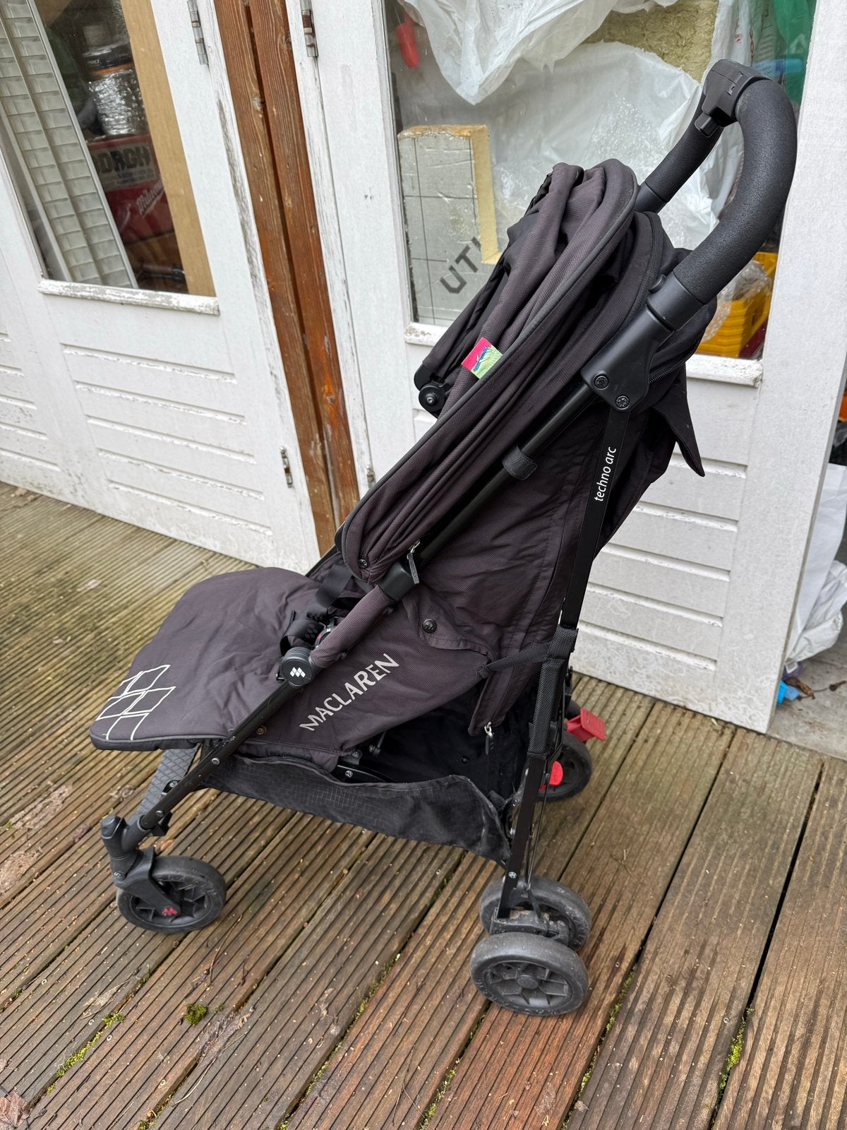 Maclaren Techno Arc buggy, Ophalen of Verzenden, Zo goed als nieuw, Maclaren, Verstelbare rugleuning