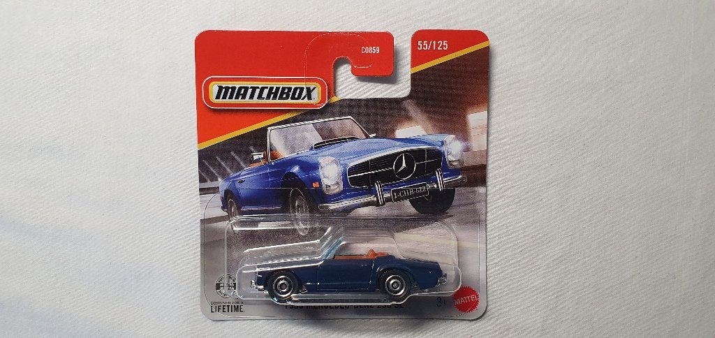 Matchbox 1963 Mercedes-Benz 230 SL, Ophalen of Verzenden, Nieuw, Auto