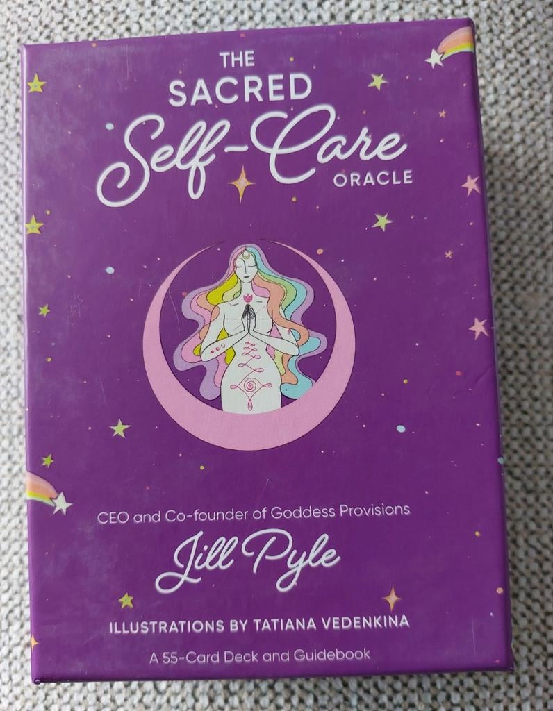 The sacred self- care oracle van Jill Pyle 52-card deck, Ophalen of Verzenden, Zo goed als nieuw, Tarot of Kaarten leggen, Overige typen