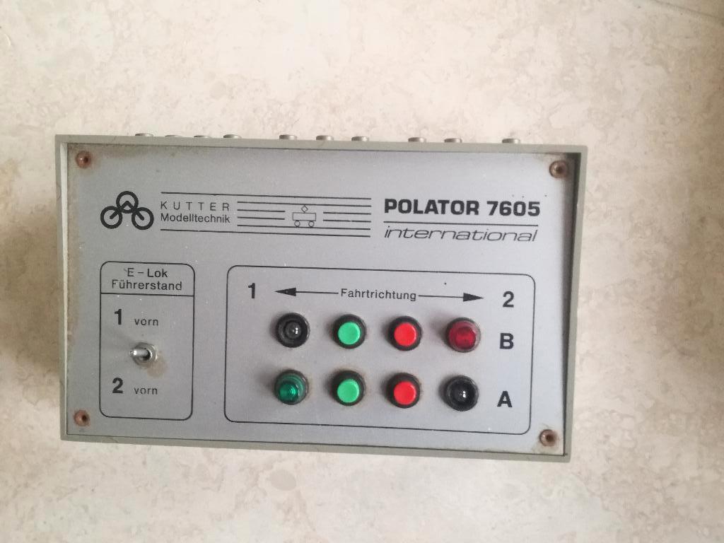 Kutter modelltechnik, Polator 760, voor keerlus., Hobby en Vrije tijd, Transformator of Voeding, Gebruikt, Gelijkstroom, Ophalen of Verzenden