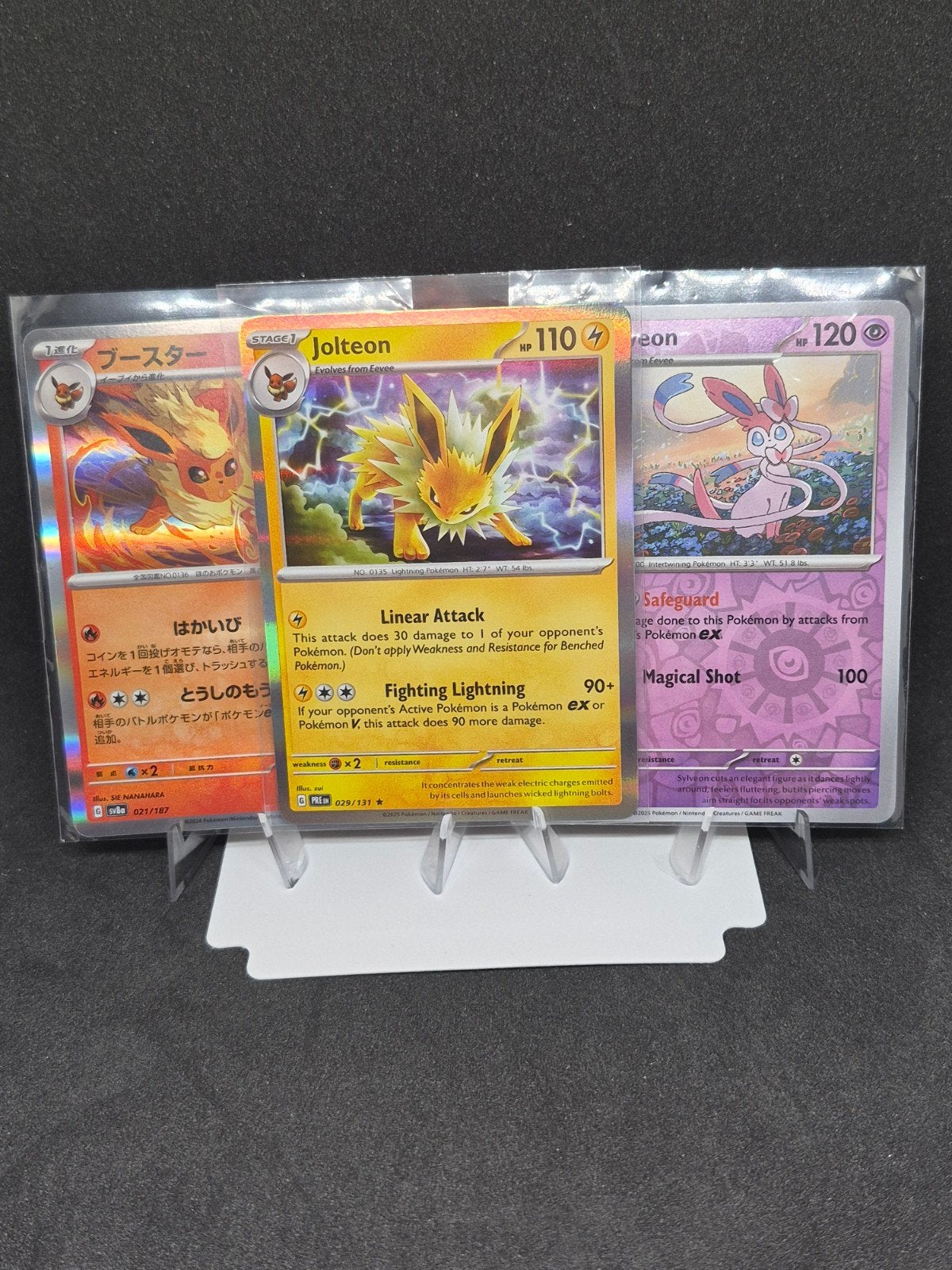 Eeveelutions Pokémon Kaarten Lot (3 Kaarten), Ophalen of Verzenden