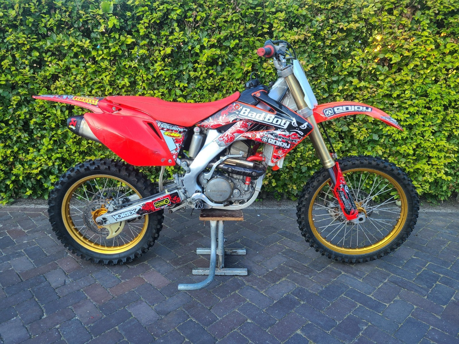 Blok onderdelen Honda crf 250 2008 crossmotor, Ophalen of Verzenden