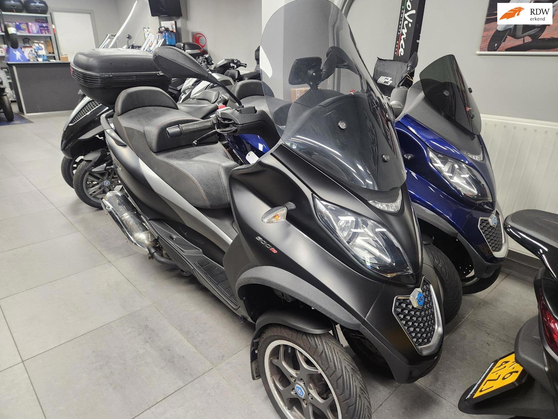 Piaggio MP3 500 ABS ASR SPORT 2018, Automaat, 31 pk, Achterwielaandrijving, Gebruikt