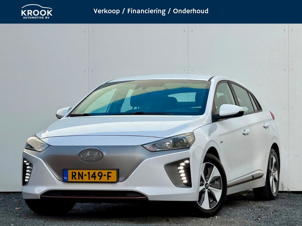 Hyundai IONIQ Comfort EV | 2018 | warmtepomp |, Stof, Met garantie (alle), Wit, Origineel Nederlands