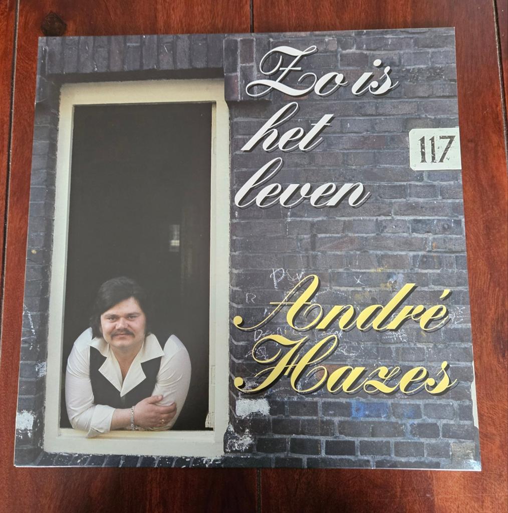 Andre Hazes zo is het leven LP, Ophalen of Verzenden, Overige formaten, Levenslied of Smartlap