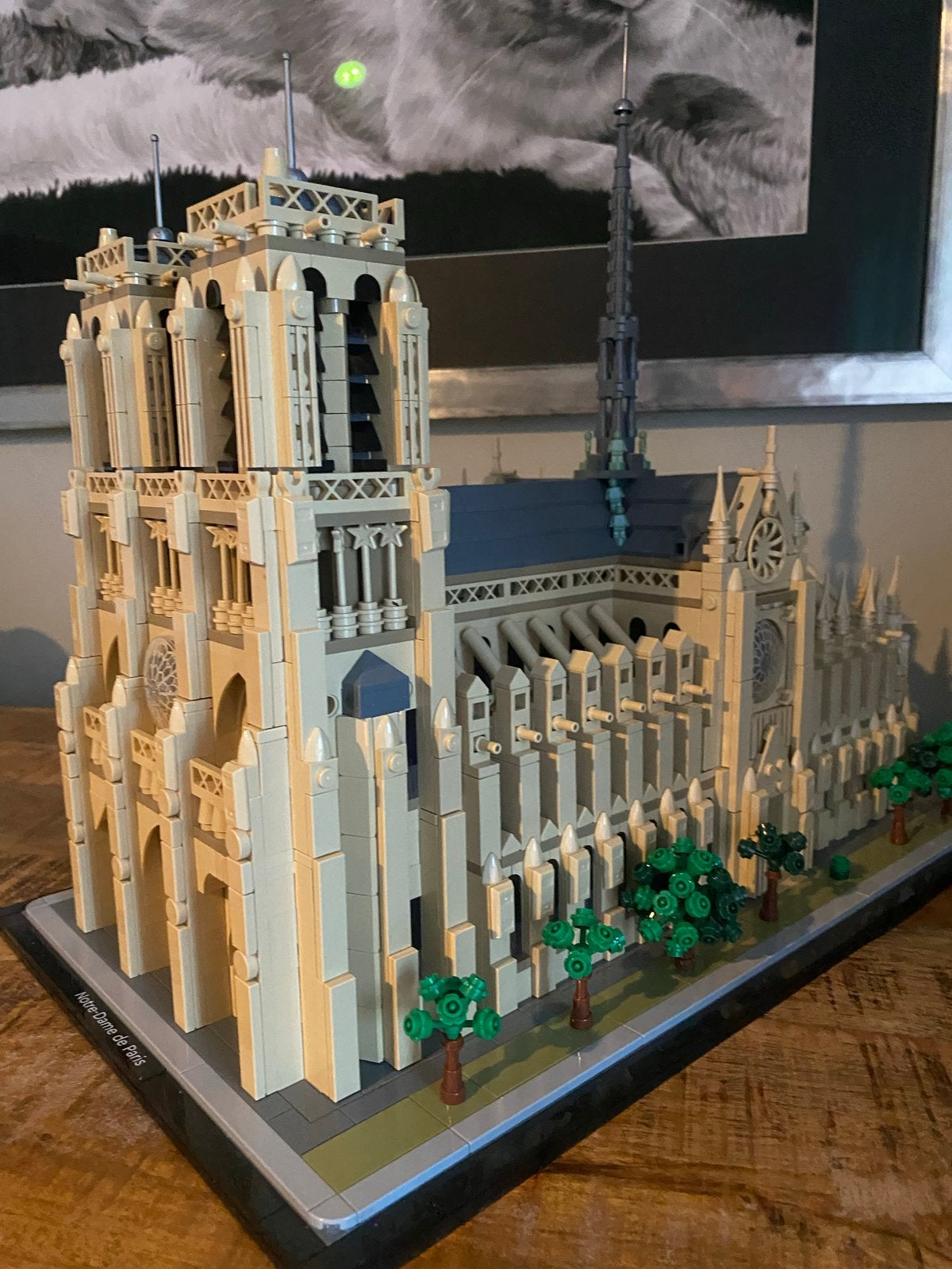LEGO Architecture Notre Dame de Paris (21061), Ophalen of Verzenden, Zo goed als nieuw, Overige merken