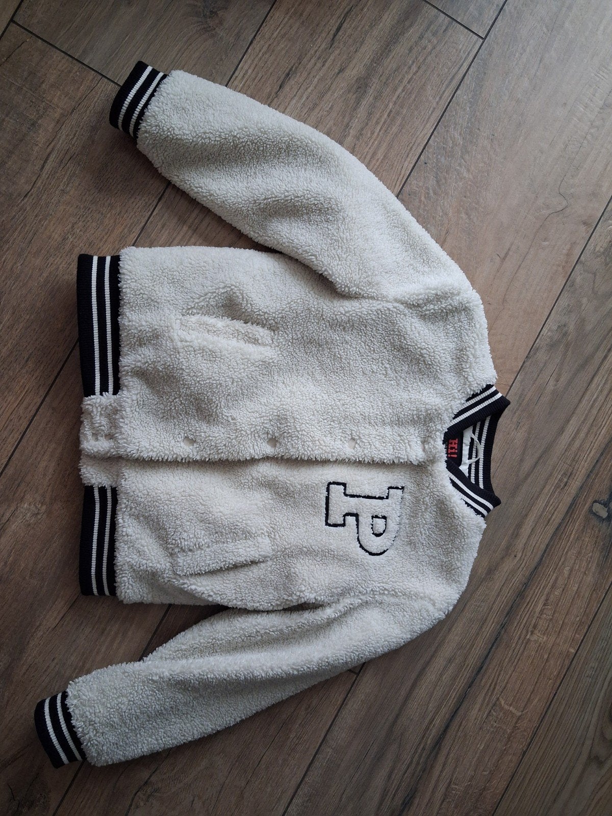 winterjas maat 152/158 creme wit zgan, Ophalen of Verzenden, Zo goed als nieuw, Meisje, Jas