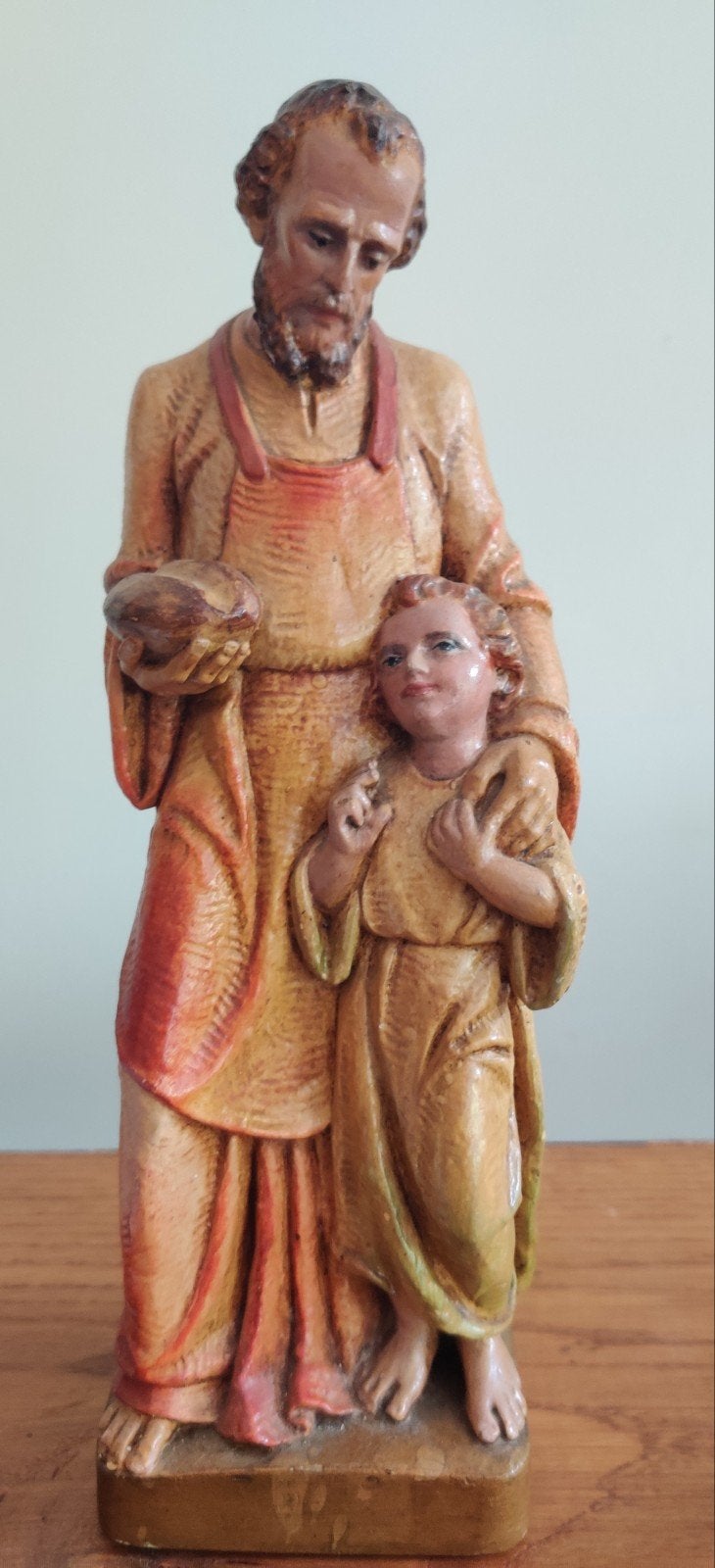 Sint Jozef met kindje Jezus. Gerard Linssen, 4310. 26cm, Antiek en Kunst, Antiek | Religie, Ophalen of Verzenden