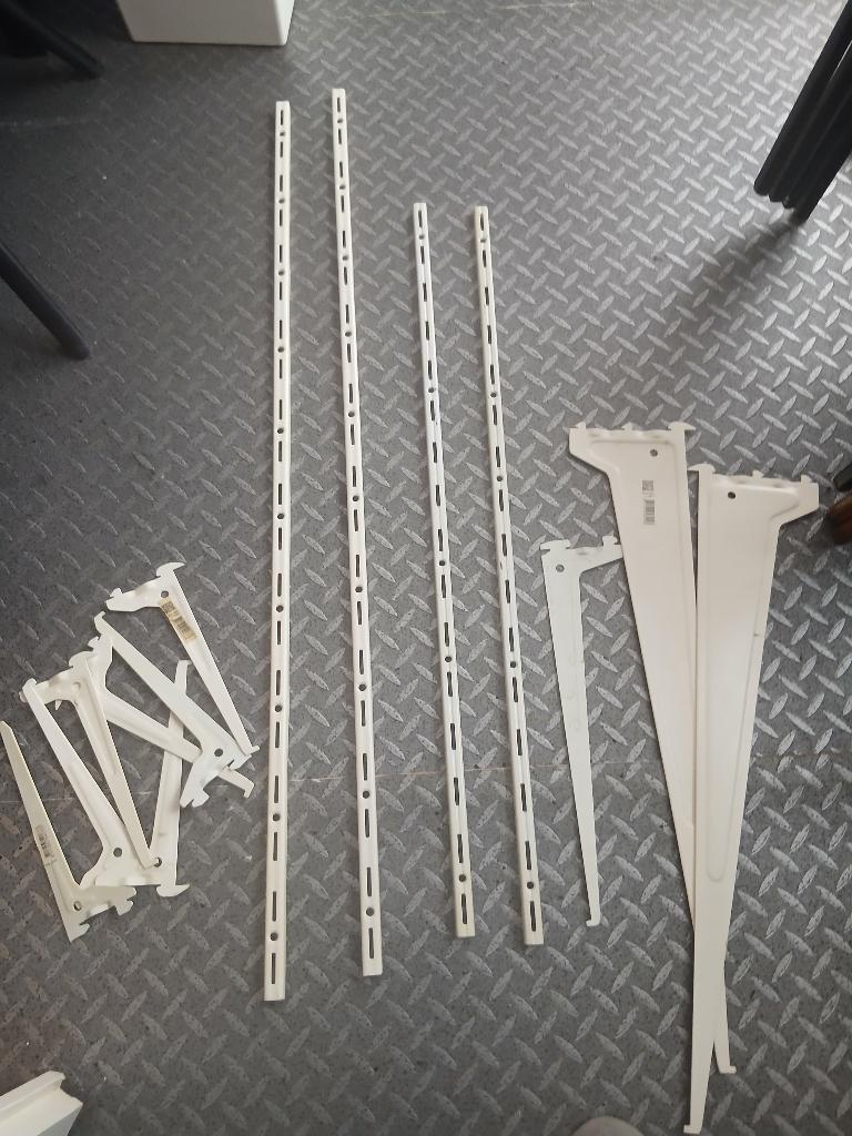 Wandrail 4x, Huis en Inrichting, Woonaccessoires | Wandplanken en Boekenplanken, Ophalen