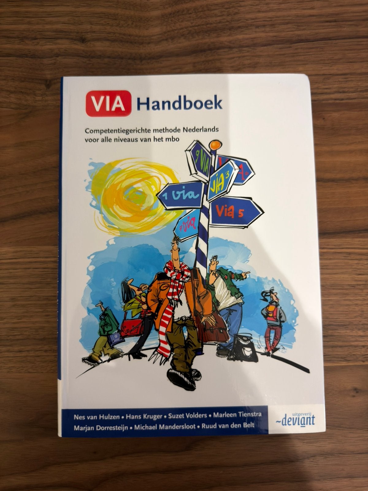 Ruud van den Belt - VIA handboek Nederlands MBO, Ophalen of Verzenden, Zo goed als nieuw, Ruud van den Belt; Suzet Volders; Marleen Tienstra; Marjan Do...