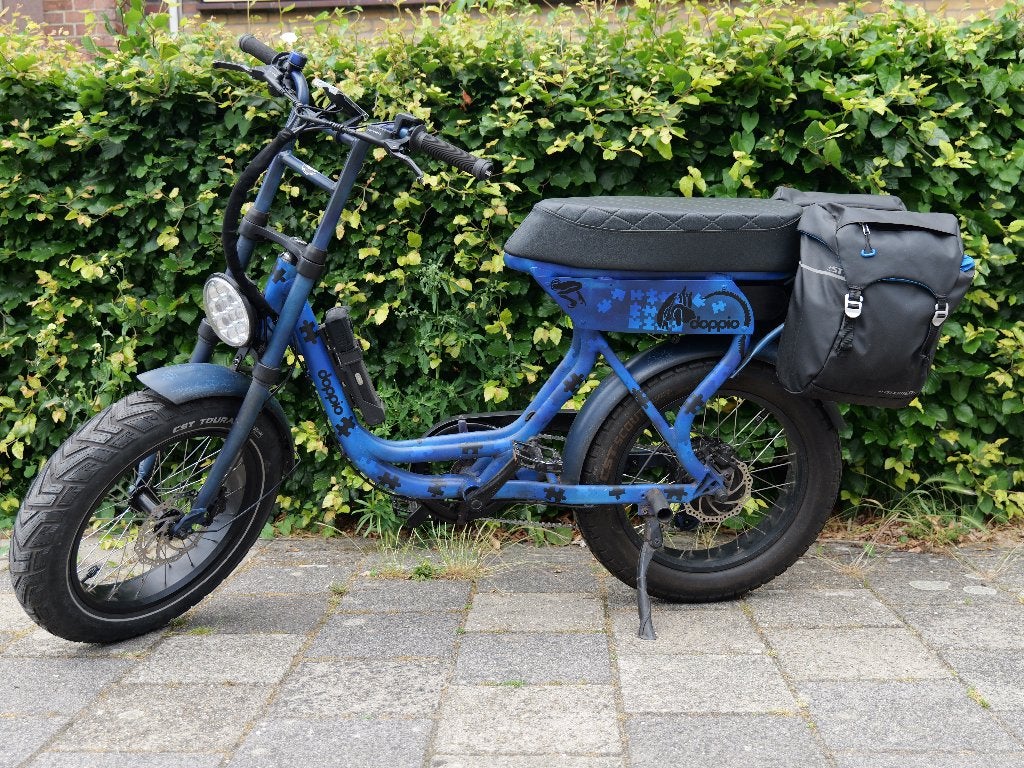 Doppio Fatbike E-bike V3 Special Edition Custom elite model, Fietsen en Brommers, Elektrische fietsen, Gebruikt, 51 tot 55 cm
