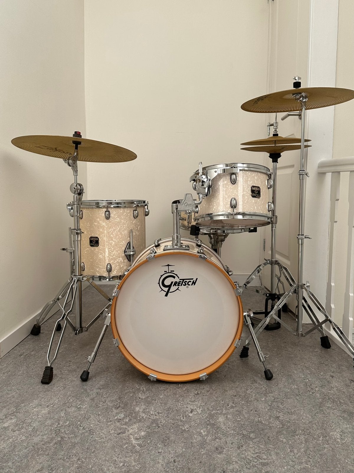 Gretsch Catalina Club Jazz – Zildjian L80 low volume bekkens, Ophalen, Gebruikt, Overige merken