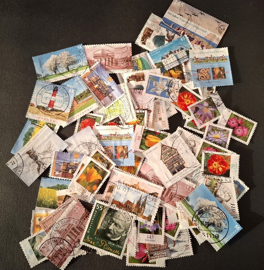 Postzegels Deutschland, Ophalen of Verzenden, 1990 tot heden, Gestempeld