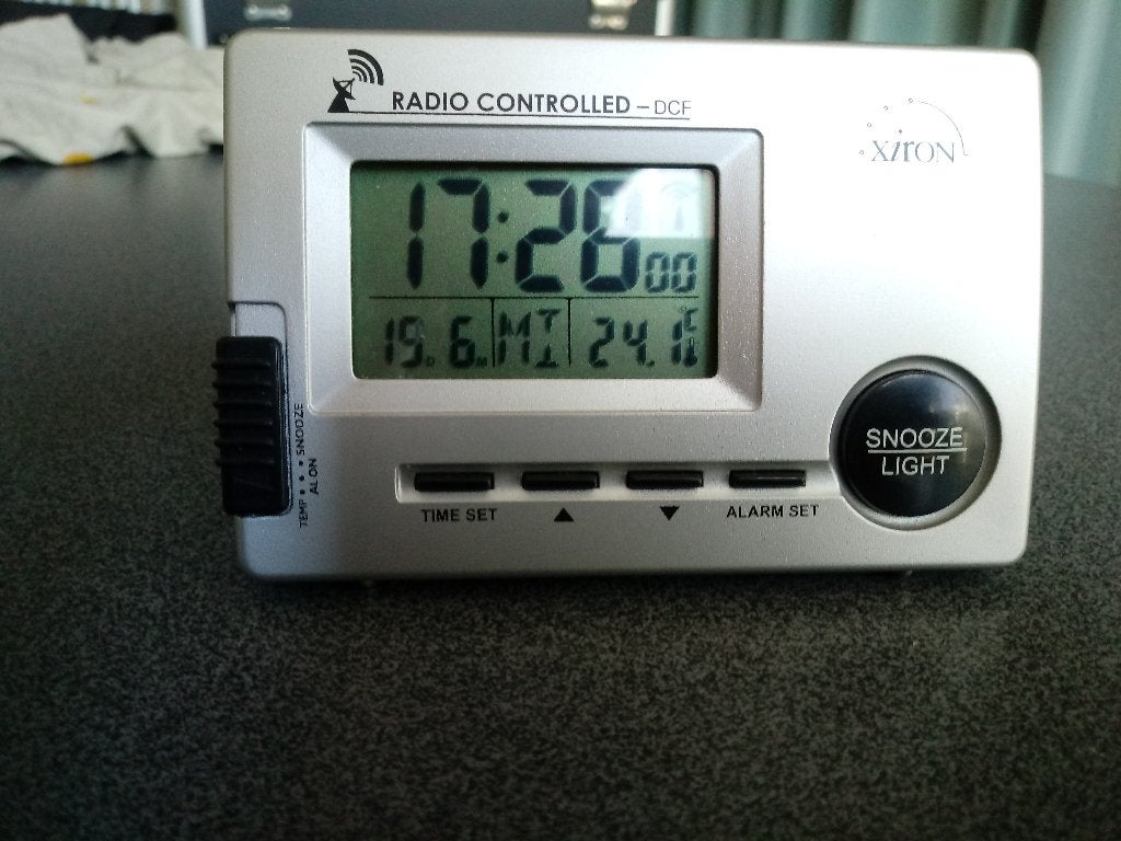 DCF wekker met temperatuur meting (nieuw), Verzenden, Nieuw, Digitaal