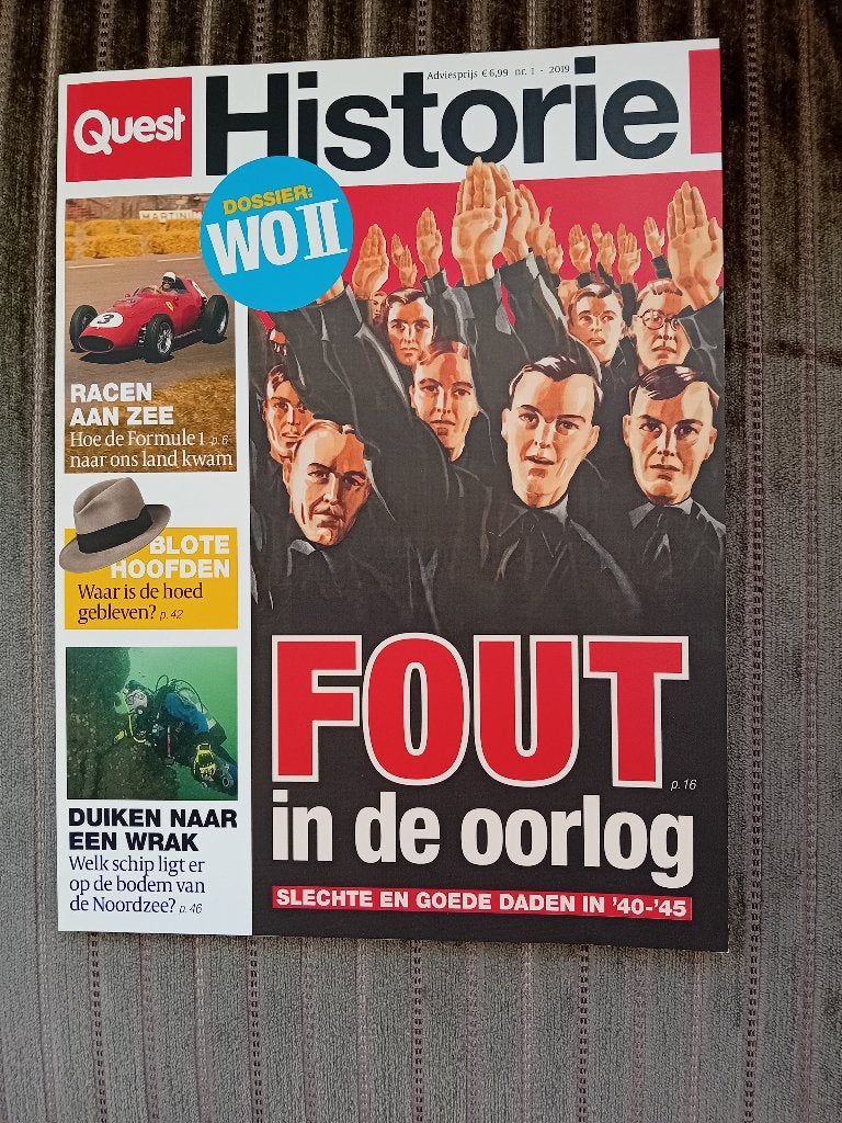Quest - Historie, Ophalen of Verzenden, 1980 tot heden, Nederland, Tijdschrift
