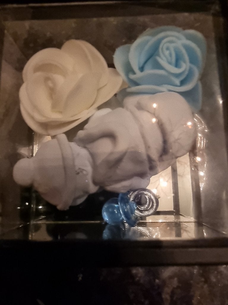 geboorte bedankjes, baby blauw, Ophalen of Verzenden, Nieuw