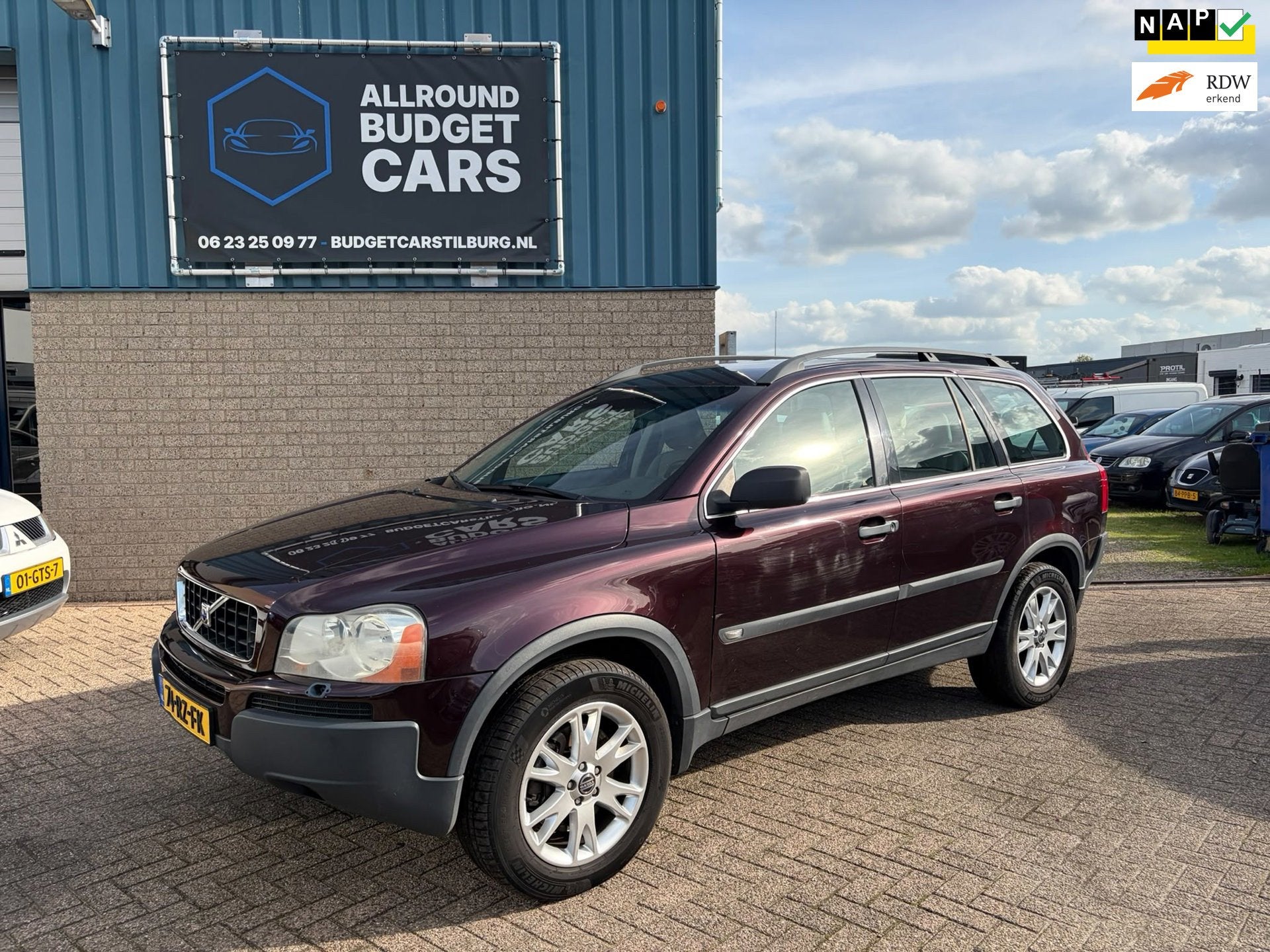 Volvo XC90 2.5 T Ocean Race 7 PERSOONS AUTOMAAT, Auto's, Gebruikt, Beige, Overige kleuren, 1991 kg