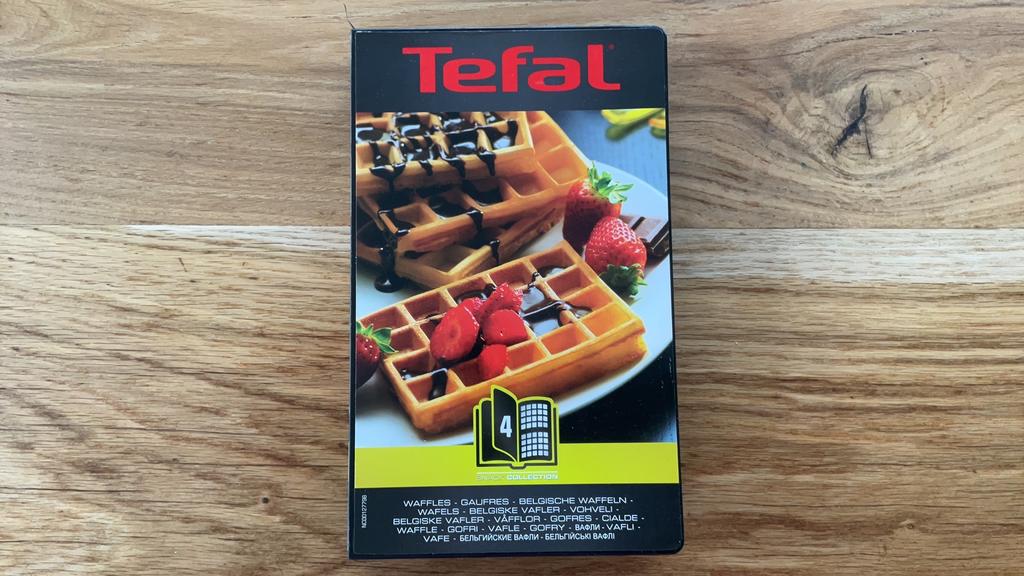 Tefal Snack collection: plaat: nr. 4: Belgische wafels nieuw, Ophalen of Verzenden, Uitneembare platen, Nieuw