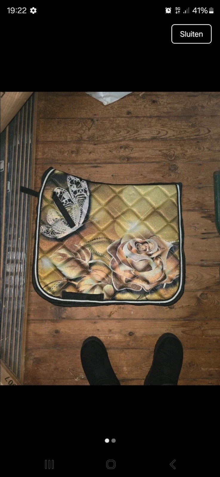 Dressuur dekje, Dieren en Toebehoren, Ophalen of Verzenden, Zo goed als nieuw, Dressuur