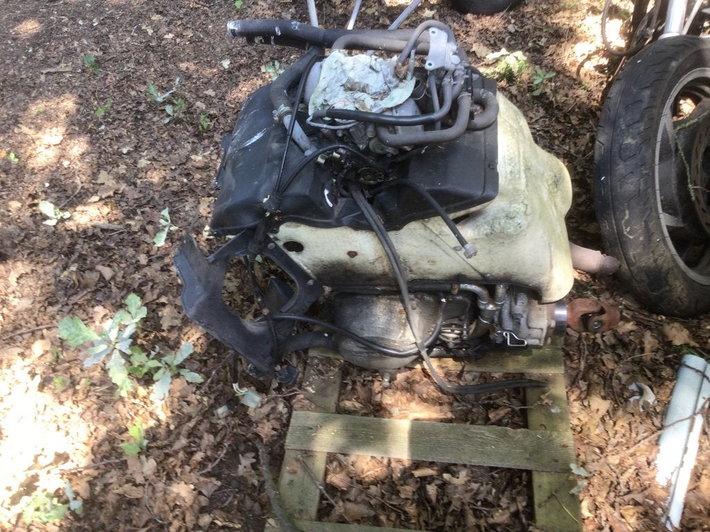 Onderdelen van een Honda PC, Ophalen, Gebruikt
