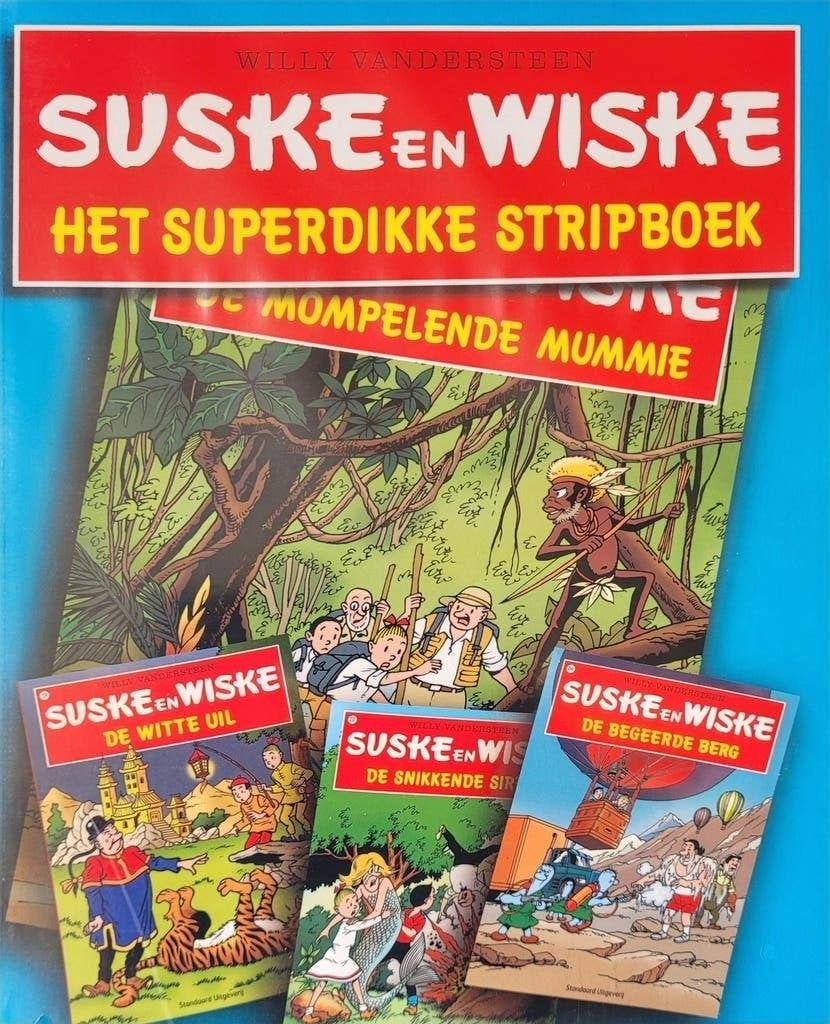 Suske & Wiske  4 x Superdikke stripboek LIDL, Boeken, Meerdere stripboeken, Ophalen of Verzenden, Zo goed als nieuw, Willy Vandersteen