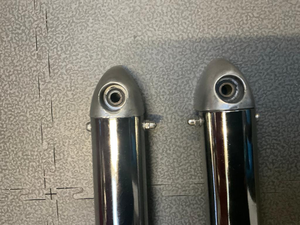 PUCH MS/VS/MV/DS TOMOS 2L/3L SET ACHTERSCHOKBREKERS, Fietsen en Brommers, Brommeronderdelen | Puch, Zo goed als nieuw, Frame, Ophalen of Verzenden