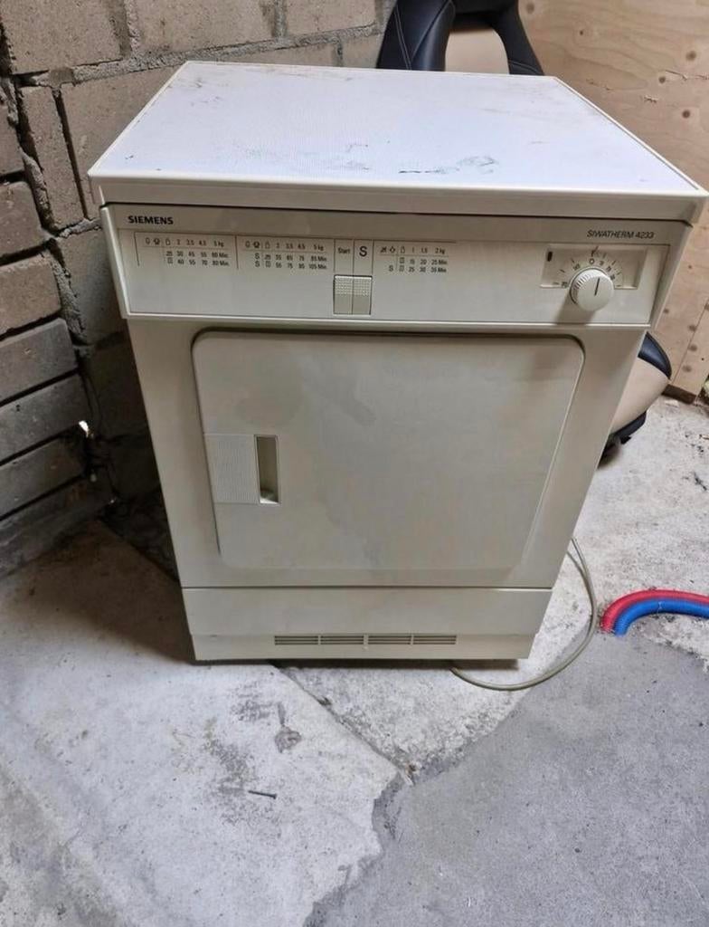 Siemens Siwatherm 4233 droger - Fijne droger, Witgoed en Apparatuur, Ophalen, Gebruikt, Luchtafvoer, 4 tot 6 kg