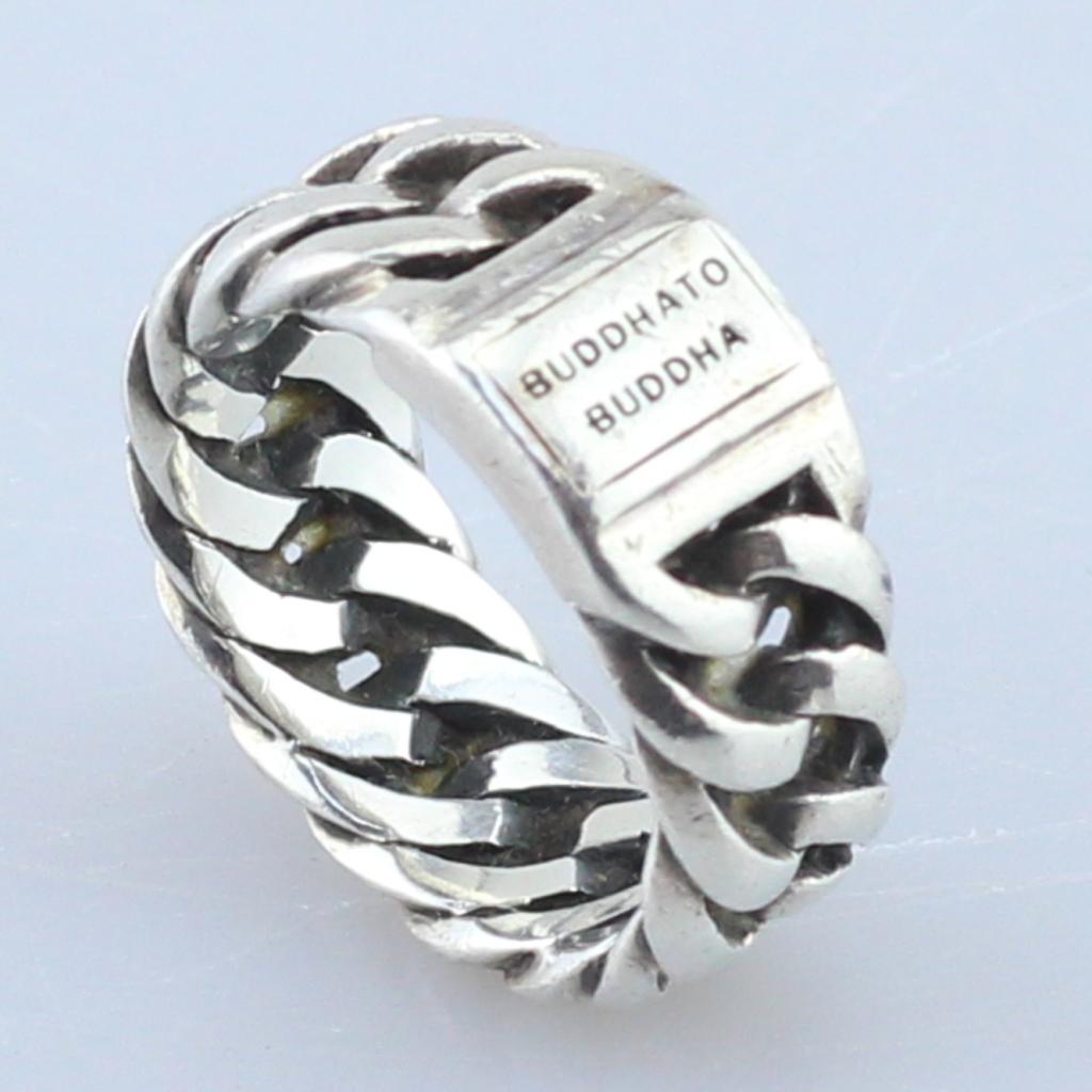 Buddha to Buddha Chain Ring Maat 16, Buddha to Buddha, Zo goed als nieuw, Support@buddhatobuddha.com, Buddha to Buddha
Herengracht 419
1017 BP Amsterdam
Netherlands