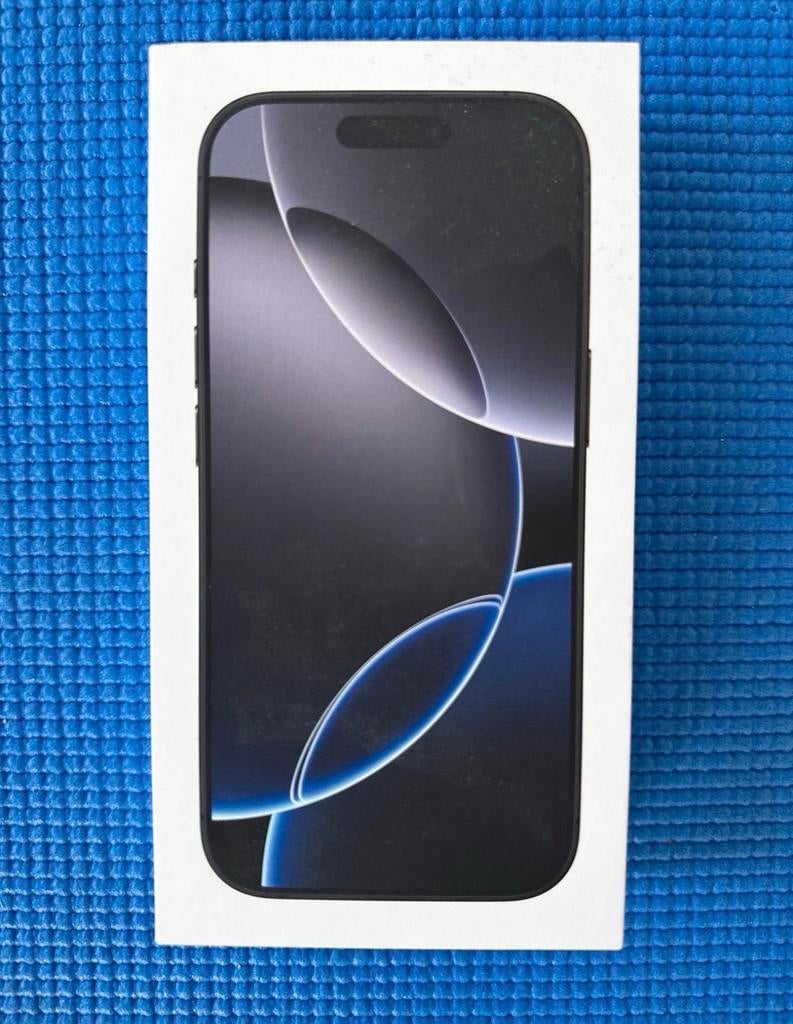 Apple iPhone 16 Pro 256GB Zwart (Nieuw in doos), Telecommunicatie, Mobiele telefoons | Apple iPhone, Zwart, Nieuw, Ophalen of Verzenden