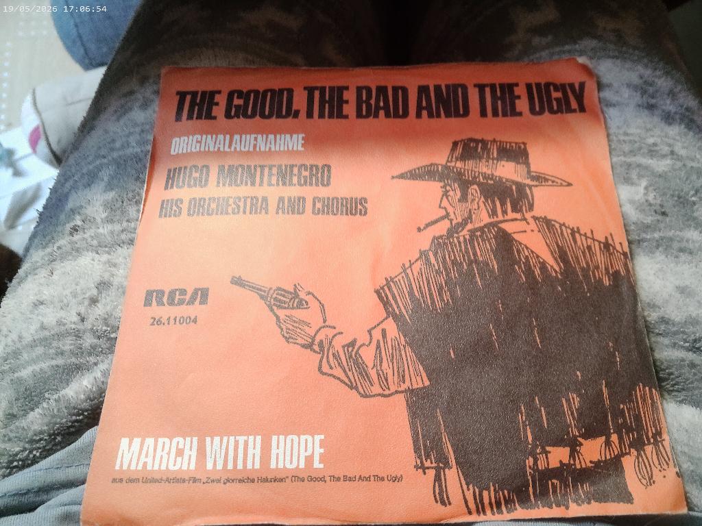 Hugo Montenegro - The Good The Bad and the ugly, Gebruikt, Fotohoes, 7 inch, Single