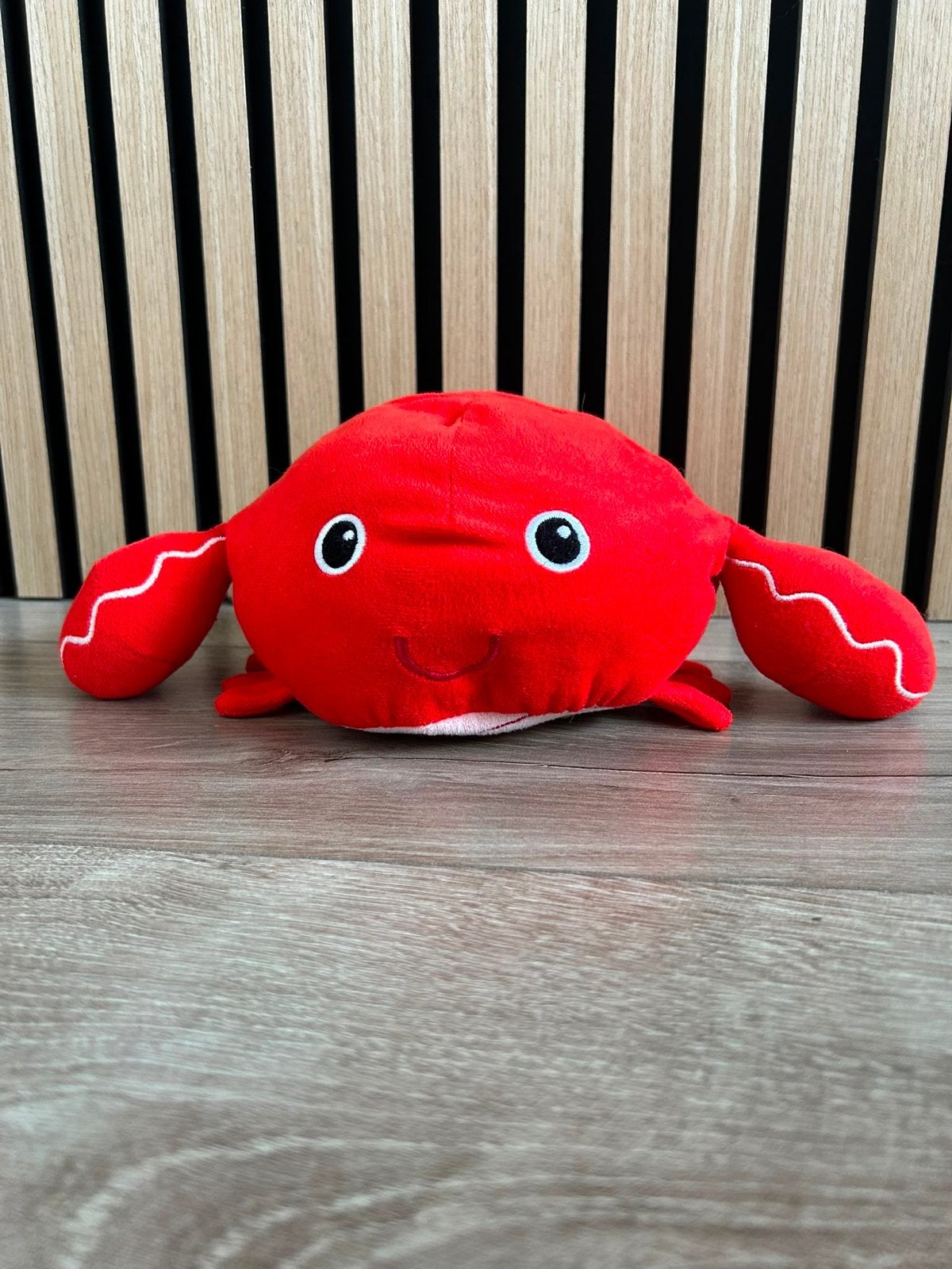 Leuke rode knuffel krab, Overige typen, Ophalen of Verzenden, Zo goed als nieuw, Middelgroot (20 tot 80 cm)