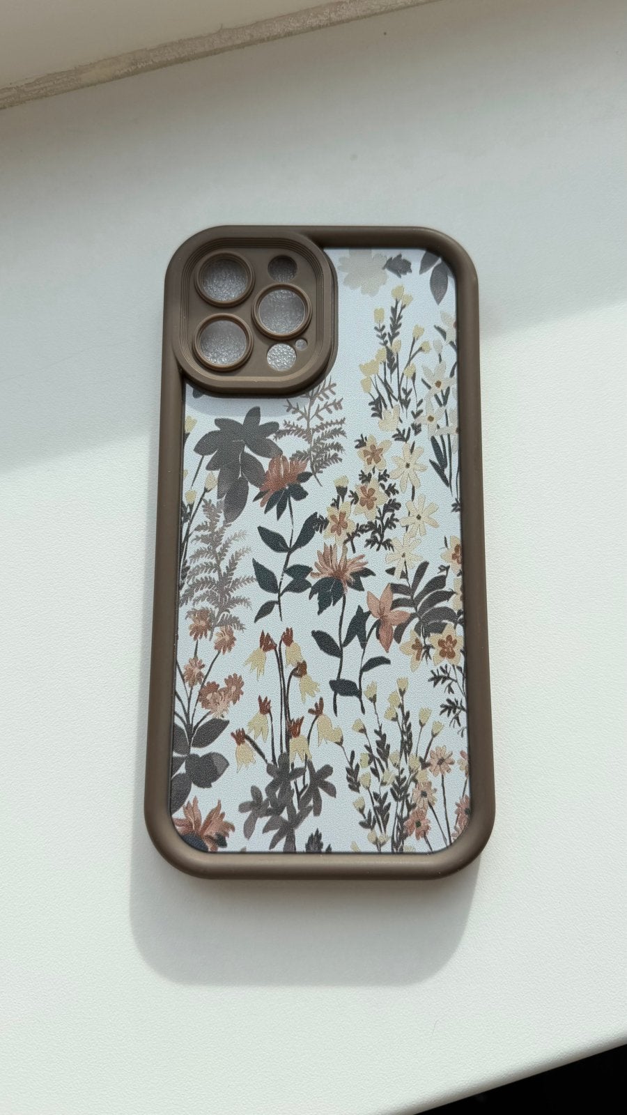 Bloemen iPhone 12 pro max Hoesje - Stijlvolle Bescherming, Telecommunicatie, Kunststof, Hoesje of Tasje, Ophalen of Verzenden