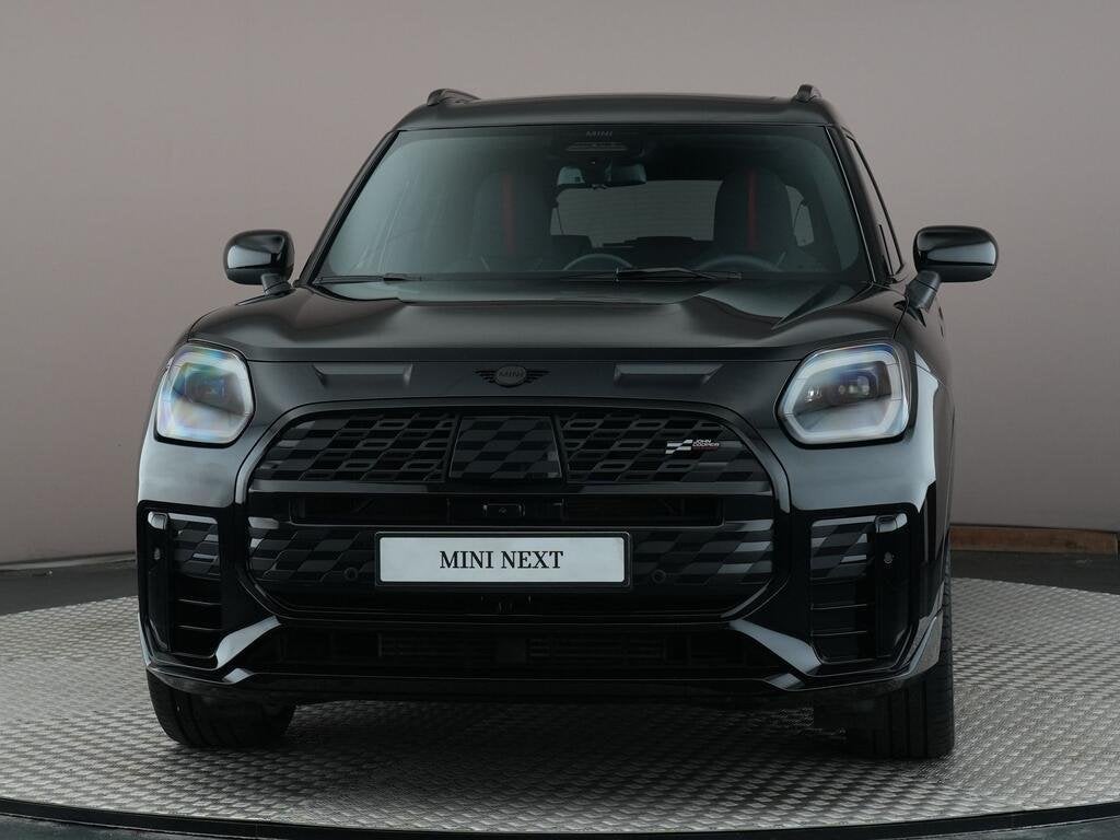 MINI Countryman S ALL4 Automaat / John Cooper Works / Pakket, Auto's, 15 km/l, Gebruikt, Parkeerassistent, Leder en Stof