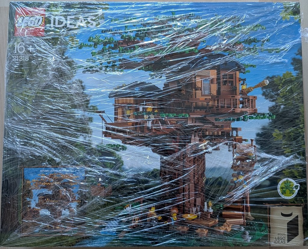 Lego Ideas 21318 Boomhut - Nieuw en Geseald, Ophalen, Inclusief doos, Lego, Nieuw