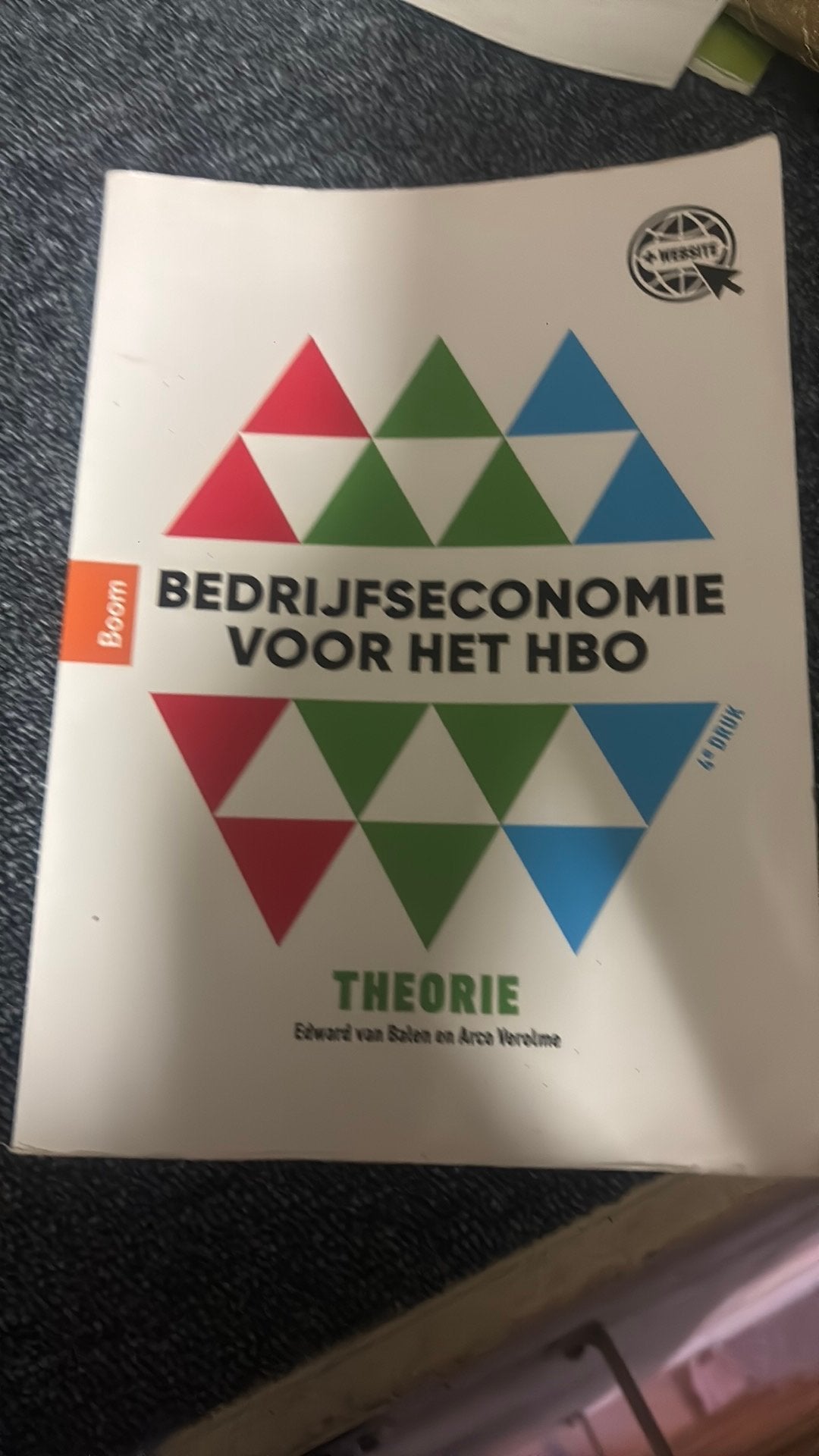 Arco Verolme - Theorie bedrijfseconomie hbo, Boeken, Schoolboeken, Economie, Ophalen of Verzenden, Zo goed als nieuw, Arco Verolme; Edward van Balen