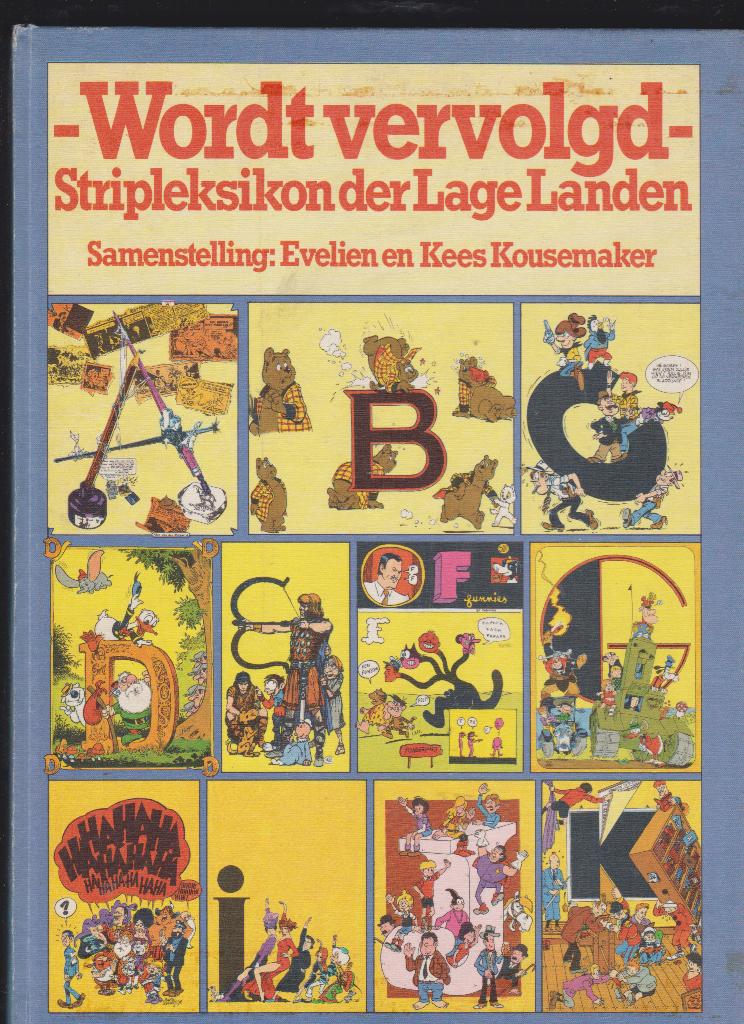 Wordt vervolgd - Stripleksikon de Lage Landen, Eén stripboek, Verzenden, Zo goed als nieuw