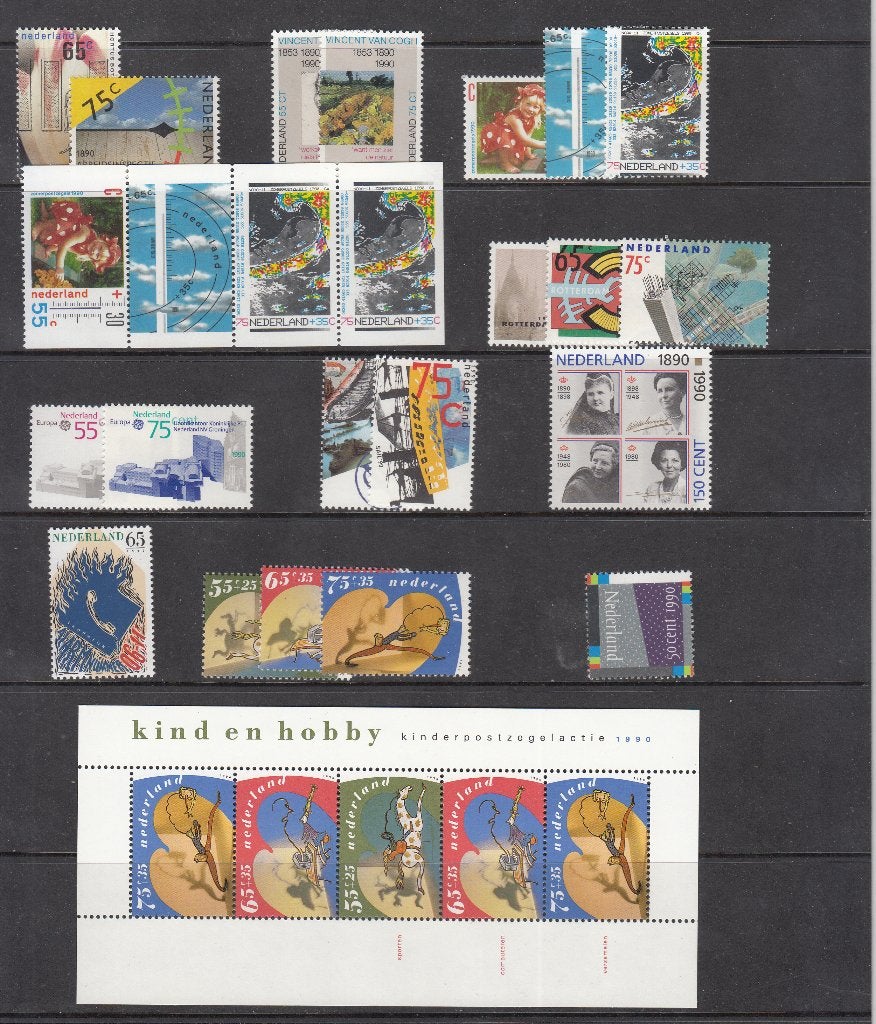 Nederland postfris jaargang 1990, Verzenden, Postfris