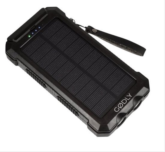 GØDLY Solar Powerbank 33000 mAh Powerbank Zonne energie, Godly, Nieuw, Gmail, Power